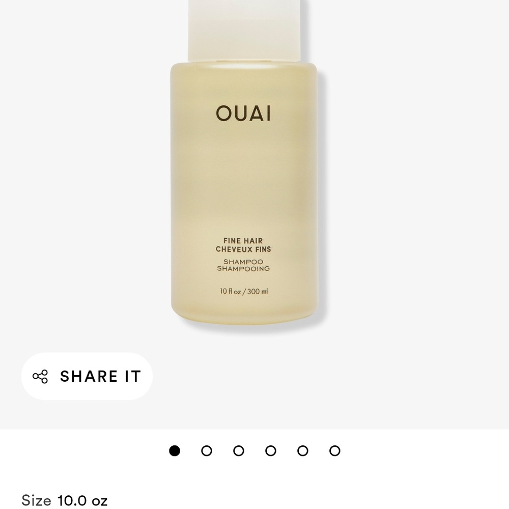 OUAI Fine Hair Shampoo & Conditioner 10 oz
